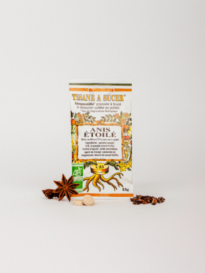 Biopastilles Bio Anis étoilé Vie Arôme