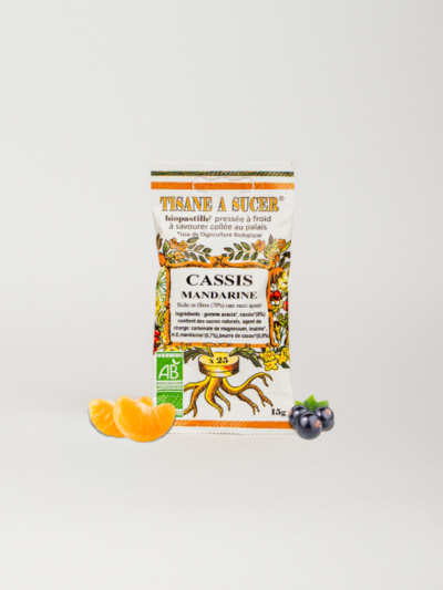 Biopastilles Bio CASSIS MANDARINE*