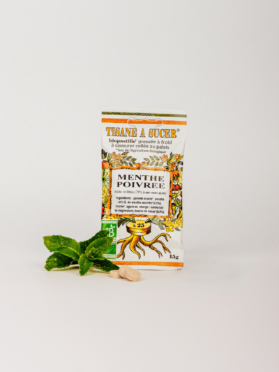 Biopastilles Bio Menthe poivrée