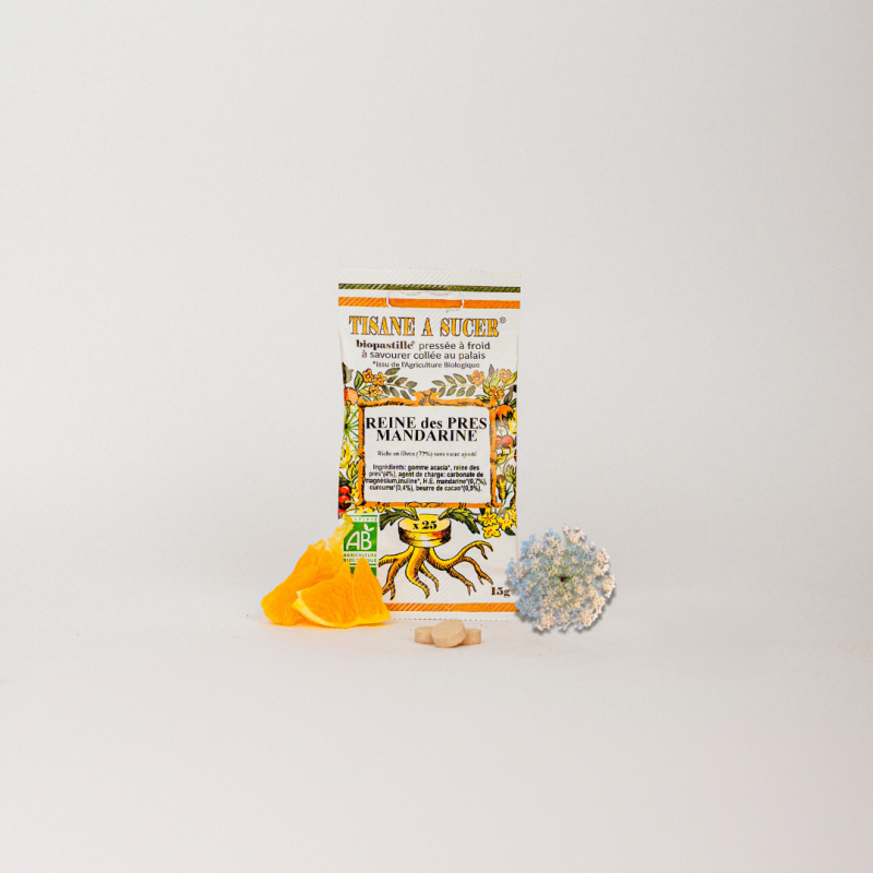reine-des-pres-mandarine Biopastilles Bio Reine des Prés Mandarine