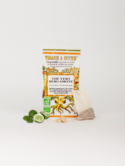 Biopastilles Bio Thé Vert Bergamote