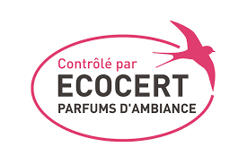 Label Parfum d'ambiance Bio contrôlé par Ecocert