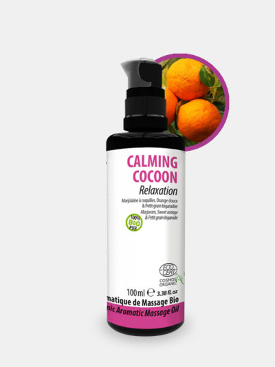 Huile vierge Bio Calming Cocoon Neuro-Cosmétique Relaxant