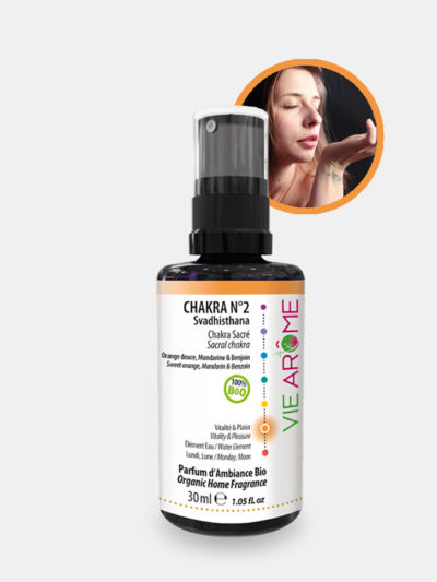 Parfum d'ambiance Chakra 2 Sacré Svadhisthana Bio Vie Arôme