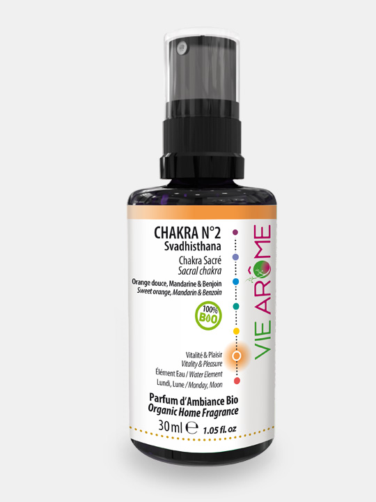 VieArome-Parfum-Ambiance-Chakra-n2-30ml-02 Parfum d'ambiance Chakra 2 Sacré Svadhisthana Bio Vie Arôme