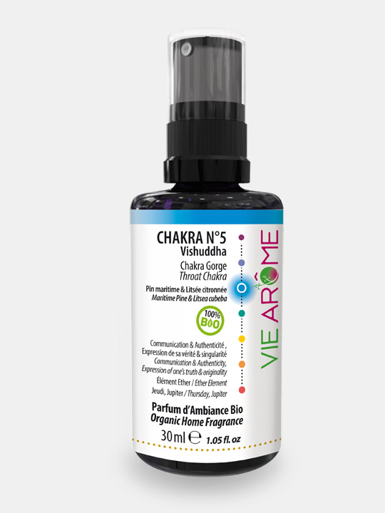 VieArome-Parfum-Ambiance-Chakra-n5-30ml-02 Parfum d'ambiance Chakra 5 Gorge Vishuddha Bio Vie Arôme