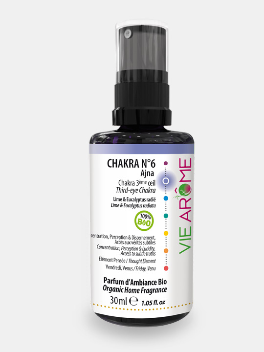 VieArome-Parfum-Ambiance-Chakra-n6-30ml-02 Parfum d'ambiance Chakra 6 Troisième Oeil Ajna Bio Vie Arôme