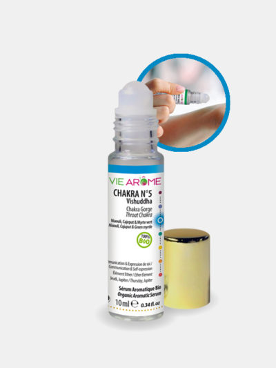 Roll-on Sérum Chakra n°5 Gorge Vishuddha Bio Vie Arôme