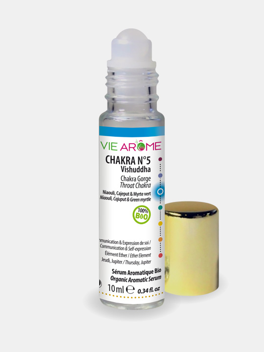 VieArome-Roll-On-Chakra-n5-10ml-02 Roll-on Sérum Chakra n°5 Gorge Vishuddha Bio Vie Arôme