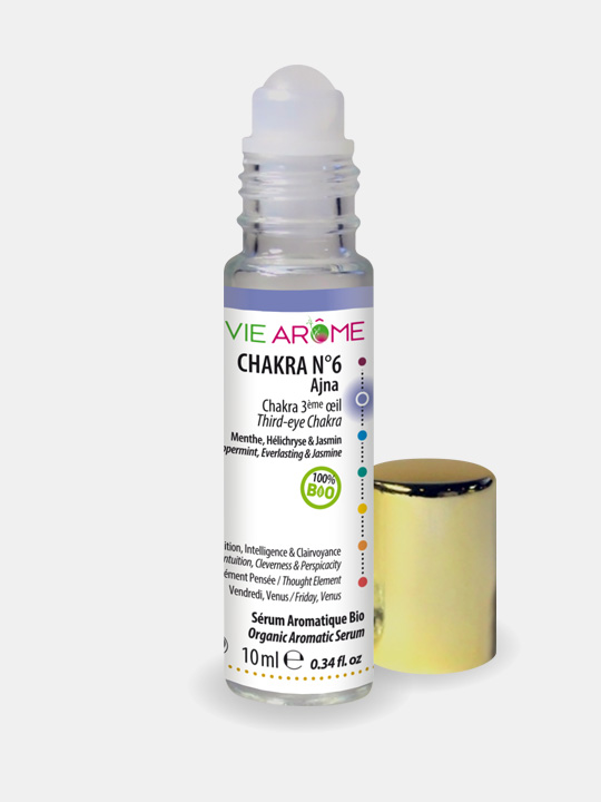 VieArome-Roll-On-Chakra-n6-10ml-02 Roll-on Sérum Chakra 6 Troisième Œil Ajna Bio Vie Arôme
