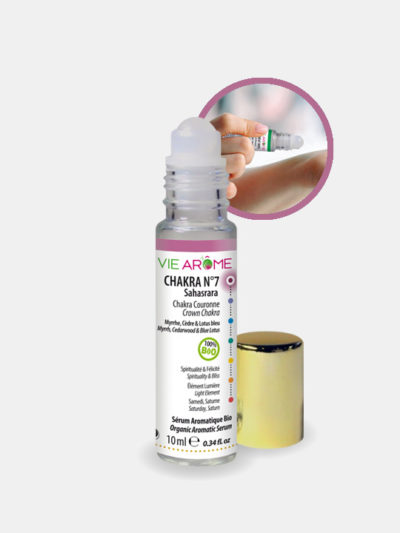 Roll-on Chakra 7 Couronne Sahasrara Bio Vie Arôme