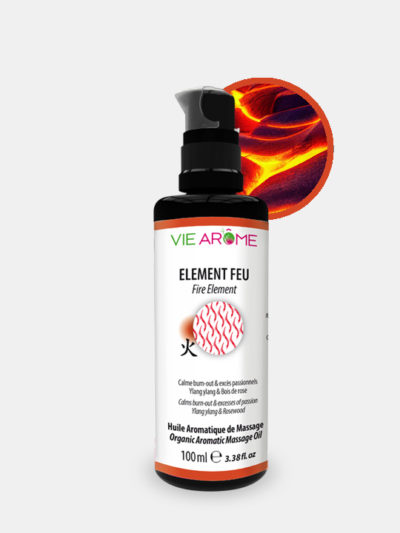 Huile de massage Elément Feu Vie Arôme Bio