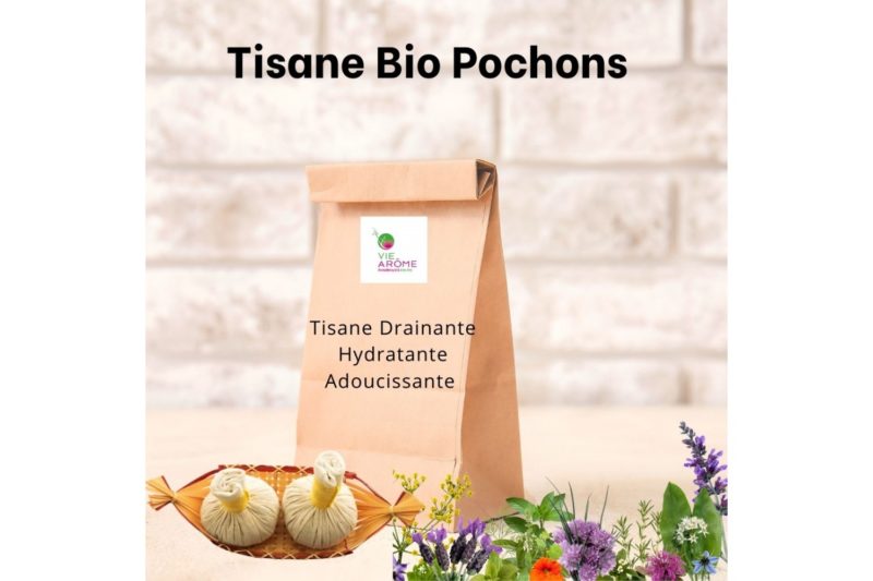 Tisane Pochon Visage Drainante Hydratante Oxygenante Vie Arôme