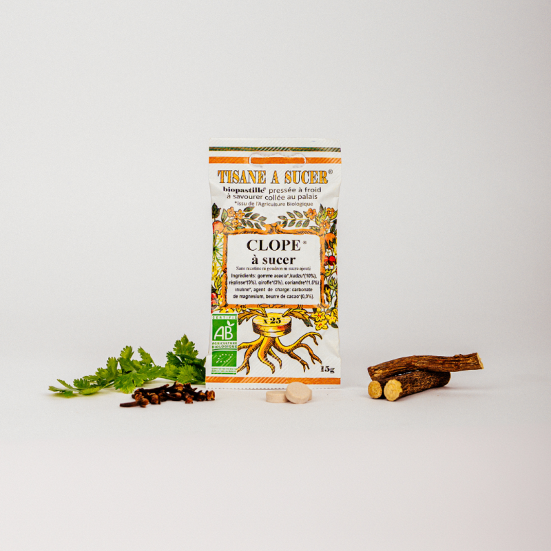 clope-a-sucer Biopastilles Bio Clope à sucer