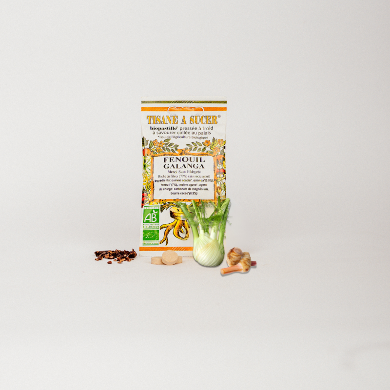 fenouil-galanga Biopastilles Bio Fenouil Galanga