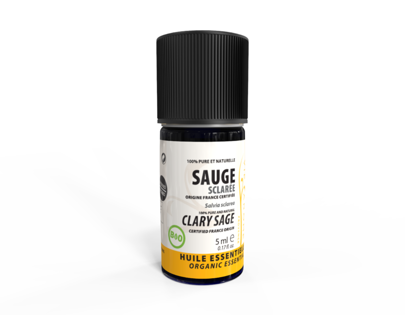 SAUGE SCLAREE Sommités Fleuries France 5 ml
